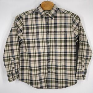 Territory Ahead Corduroy Shirt Mens Large Tall Multicolor Plaid Long Sleeve NWoT